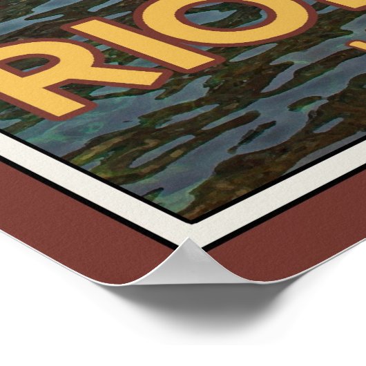 Riomaggiore Harbour Poster (Hoek)