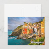Riomaggiore, Italië Briefkaart (Voorkant / Achterkant)