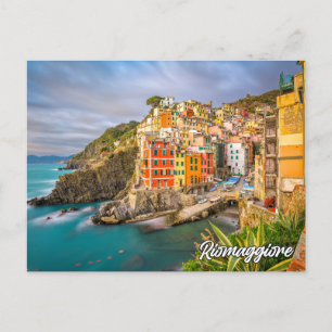 Riomaggiore, Italië Briefkaart