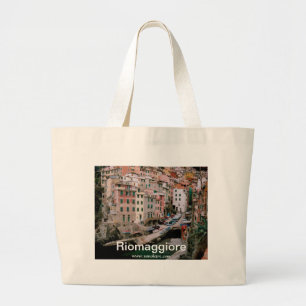 Riomaggiore Panorama Bag Grote Tote Bag