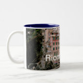 Riomaggiore Panoramique View Mug (Gauche)