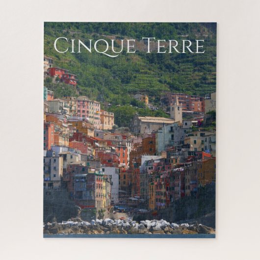 riomaggiore terre legpuzzel (Verticaal)
