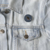 Riool Punk Rat Ronde Button 3,2 Cm (In situ)