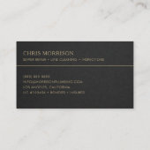 Rioolservice Sleutel Professioneel Visitekaartje (Achterkant)