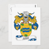 Rios Family Crest Briefkaart (Voorkant / Achterkant)