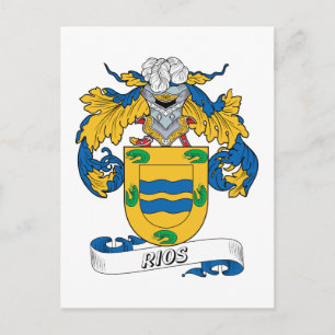 Rios Family Crest Briefkaart