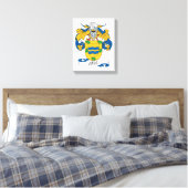 Rios Family Crest Canvas Afdruk (Insitu (Slaapkamer))