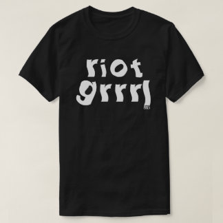 Riot Grrl Feminist Girl Punk muziek uit de jaren 9 T-shirt