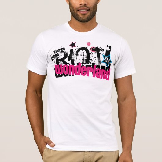 Riot in Wonderland T-shirt (Voorkant)