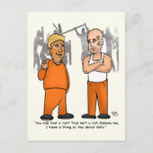 Riot Trumper Briefkaart (Voorkant)