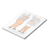 Riot Trumper Note Pad Notitieblok (Gedraaid)