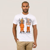 Riot Trumper White Mannen T-Shirt (Voorkant volledig)