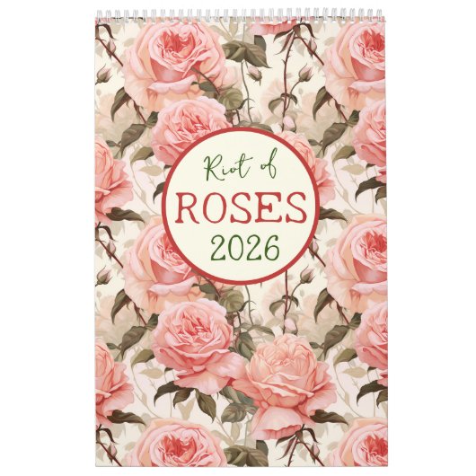 Riot van Rozen 2026 Kalender (Hoes)