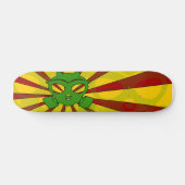 RiotCore Rasta-masker Schaats Deck Skateboard (Horizontaal)