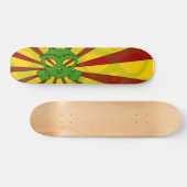 RiotCore Rasta-masker Schaats Deck Skateboard (Horizontaal)