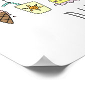 Riots Diëten 24x24 Matte Poster niet (Hoek)