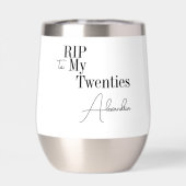 RIP 20s 30th Birthday Party Minimal (Achterkant)