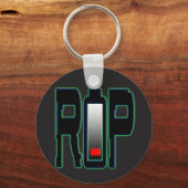 RIP Batterij Button Sleutelhanger (Voorkant)