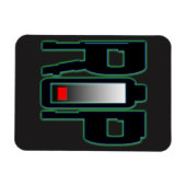 RIP Batterij Flexibele Fotomagneet Magneet (Horizontaal)