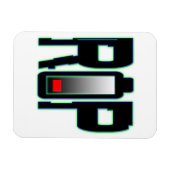 RIP Batterij Flexibele Fotomagneet Magneet (Horizontaal)