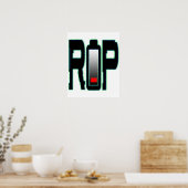 RIP Batterij Poster (Keuken)