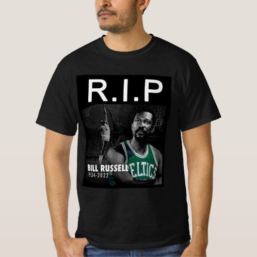 Rip Bill Russell Memories T-shirt (Voorkant)