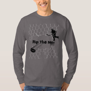 Rip de Net Hockey Player T-shirt