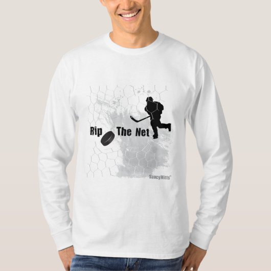 Rip de Net Hockey Puck T-shirt (Voorkant)