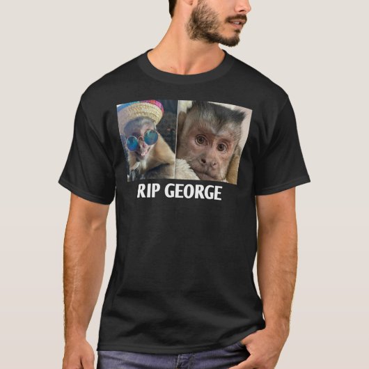 RIP GEORGE HET TOKGELD VAN DE TIK Essentiële T-Shi T-shirt (Voorkant)