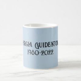 RIP Georgia-handstenen Koffiemok