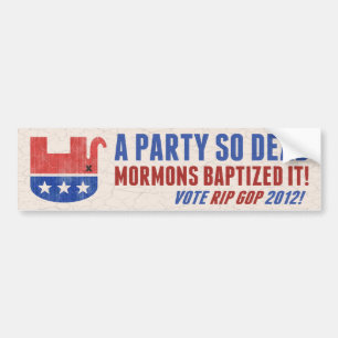 RIP-GOP BUMPERSTICKER