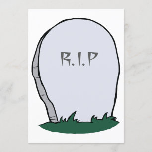 RIP Gravestone Kaart