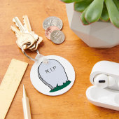 RIP Gravestone Sleutelhanger