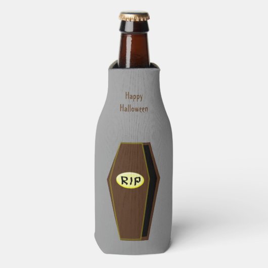 RIP Halloween café dans Doom Bottle Glacière (Bottle Devant)