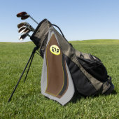 RIP Halloween Café de Doom Golf Serviette (Vert)