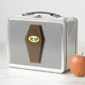 RIP Halloween Café de Doom Metal Lunchbox (En situation)