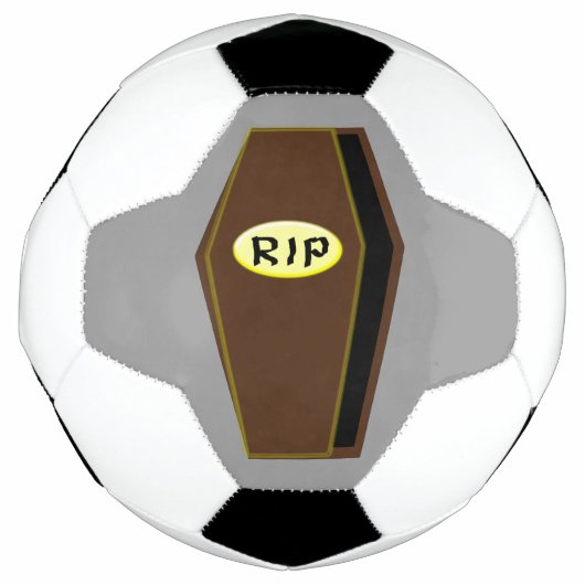 RIP Halloween café de Doom Soccer Ball (Devant)