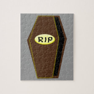 RIP Halloween Coffin de Doom Puzzle