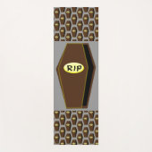 RIP Halloween doodskist van Doom Yoga Mat (Voorkant)