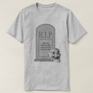 RIP Halloween Hier Lies Fred Tombstone T2 T-shirt