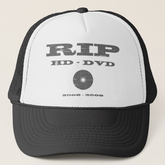 RIP HD-DVD Trucker Hat Pet (Voorkant)