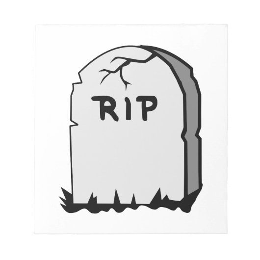 Rip Head-steen Notitieblok (Voorkant)