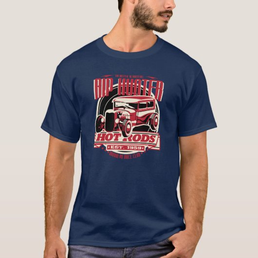 Rip Hunter Hot Rods T-shirt (Voorkant)