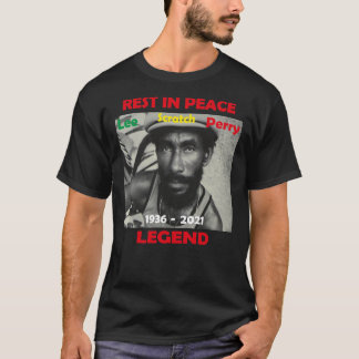 RIP Lee Scratch Perry t shirt, Lee Scratch perry d T-shirt