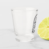 RIP Mijn Goede Inspanningen Grave Tombstone Shot Glas (Links)