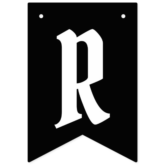 RIP naar mijn jeugd schedel skelet verjaardagsbann Vlaggetjes (Eerste vlag)