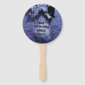 RIP Net Neutrality Gravestone Handwaaier (Voorkant)