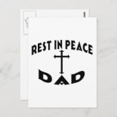 RIP Pa Briefkaart (Voorkant / Achterkant)