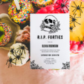 RIP Quarties 50e anniversaire Invitation