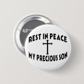 RIP Son Ronde Button 5,7 Cm (Voorkant /achterkant)